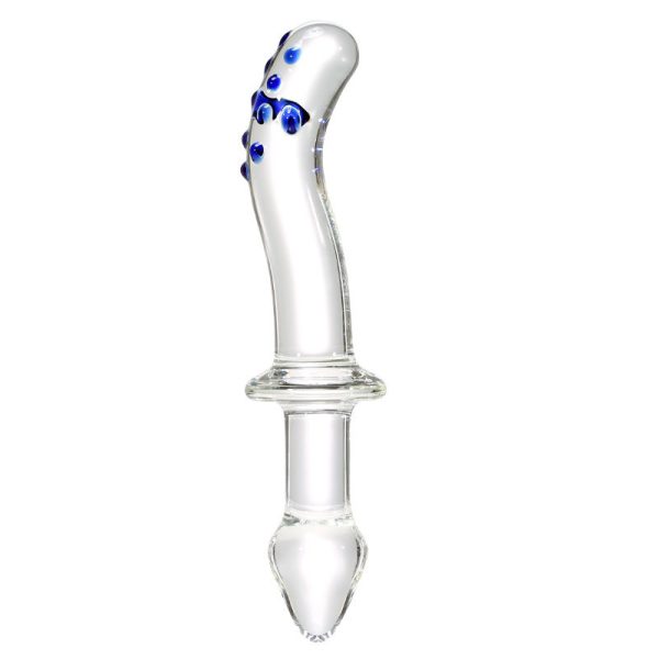 9" Hand-crafted Glass Dildo -Clear | Dildos Manufacturer | Sex Toys Wholesale | Adult Toys Distributor