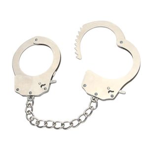Heavy Metal Handcuffs Silver | Bondage Manufacturer | Sex Toys Wholesale | Adult Toys Distributor