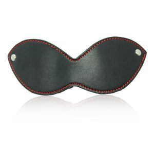 BDSM Black Leather Cushioned Blindfold | Bondage Manufacturer | Sex Toys Wholesale | Adult Toys Distributor