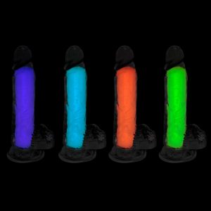 7.75" Glow in the Dark Dildo | Dildos Manufacturer | Sex Toys Wholesale | Adult Toys Distributor